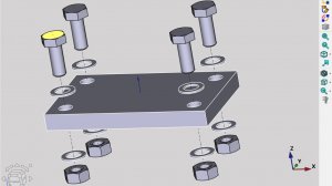 FreeCAD.#134. Верстак Exploded Assembly. Анимация.