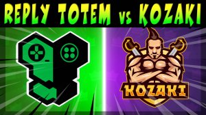 1/4 ФИНАЛ MATCHERINO CUP 900$ - REPLY TOTEM vs KOZAKI #brawlstars