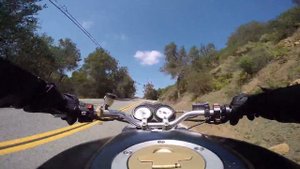 Ducati Monster 750 flying on Decker Road | Canyon Riding