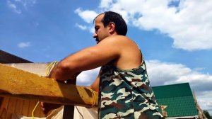 Вариант, как можно сделать пристройку/ необычное решение