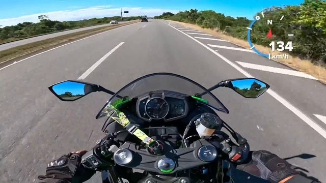 MEU TOP SPEED KAWASAKI NINJA ZX6R 2023/ANDA MUITO