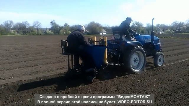 посадка картошки DF 240 смотреть онлайн
