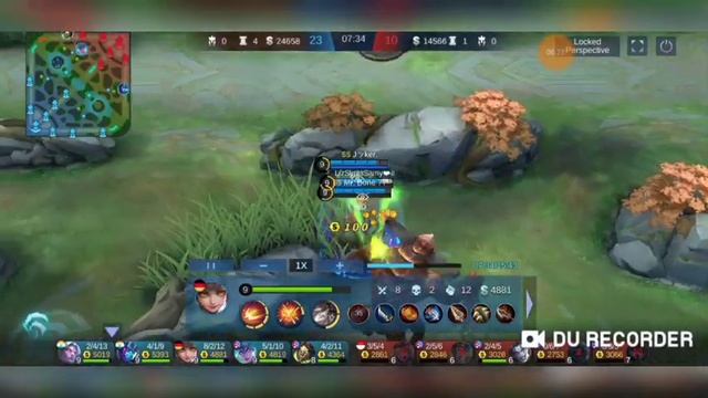 wanwan gameplay mobile legends .wan wan against tank squad 😂