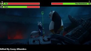 Kung Fu Panda 4 (2024) Final Battle with healthbars 2/2