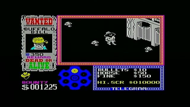 ZX Spectrum Vega Games - Gunfright смотреть онлайн