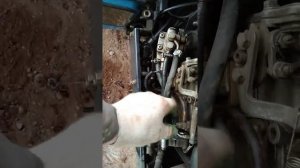 iseki tu240f клапан отсечки, элементы топливной системы, глохнет мотор причины
