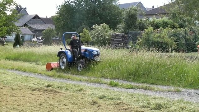 Foton 254 mit Fehrenbach Bingo Mulcher смотреть онлайн