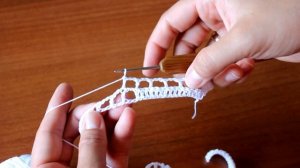 Круглая Филейная салфетка крючком (2 часть) with subtitles