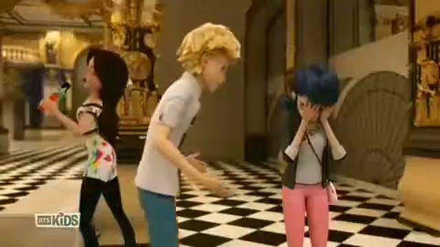 THE KISS OF ADRIEN AND MARINETTE #miraculousladybug #adrinette смотреть онлайн