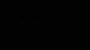 ma cherie Lyrics