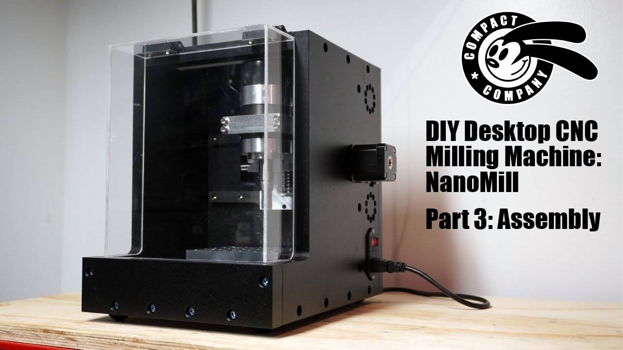 Настольный Фрезерный станок с ЧПУ DIY