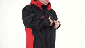 Куртка мембранная DragonFly Quad PRO black-red 2023