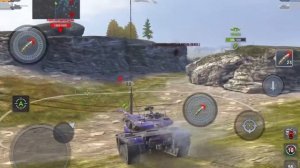 Бой на Т57 Heavy|Tanks Blitz