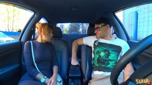 Самая Дерзкая и БОГАТАЯ Бизнес Леди 😍 Пранк в машине и ДЕНЬГИ 🔥 Шепелявый Бизнес и Сахар Тв прикол