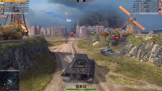 Type 71, E 100 & M-VI-Yoh • WoT Blitz Gameplay смотреть онлайн