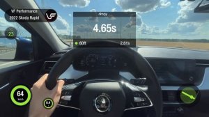 Skoda Rapid 1.4 СТОК 0-100