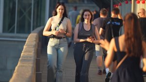 4k. Amazing street tour in Moscow.