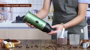 ☕️Ручная машинка для приготовления кофе.