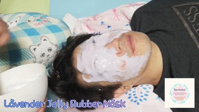 Lavender Jelly Rubber mask by Esthemax