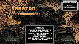Sabaton - Steel Commanders [8-bit]