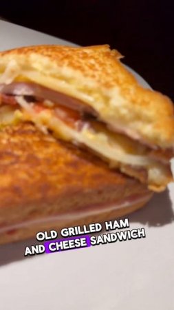 Grilled Ham & Cheese Sandwich #shorts #food