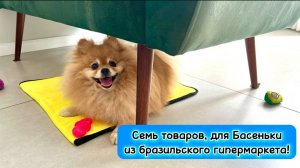 Семь товаров, для Басенькииз бразильского гипермаркета!