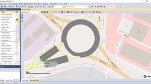 PTV Vissim: How to Define Links and Connectors in PTV Vissim. Spline Points, Circular Link