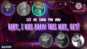 Born This Way X Ain't No Stoppin' Us Now X Fireworks: The Chipmunks and the Chipettes💙