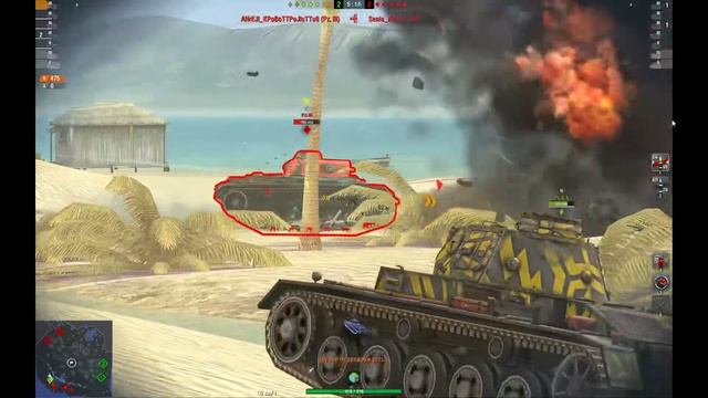 WoT Blitz. Супер дамаг на этом уровне. Реплей от ПОДПИСЧИКА смотреть онлайн