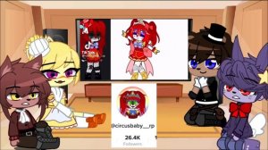 Fnaf 1 reacts to sister location//no thumbnail// short// 1/???
