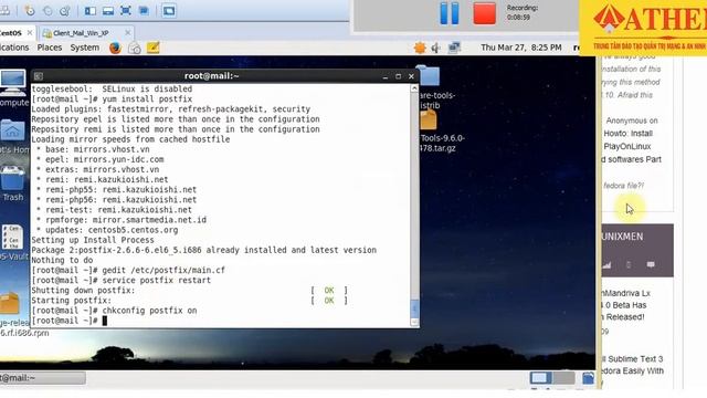 Mail Server Linux Part1