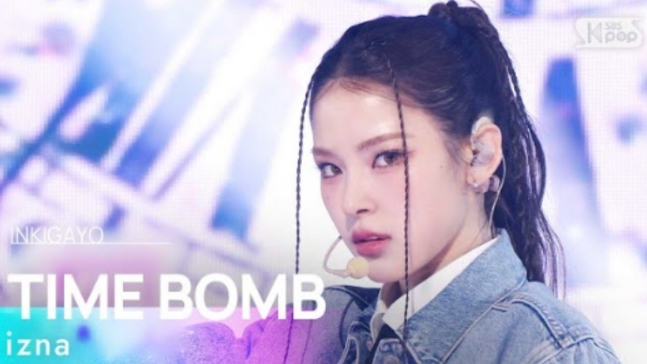 izna "TIMEBOMB" Inkigayo 241201