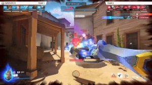 Their tank and supports ragequit by DJANGO — Overwatch 2 Replay FEH6F2