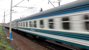 Электровоз ЧС2-644 с поездом №369 Ташкент - Новосибирск