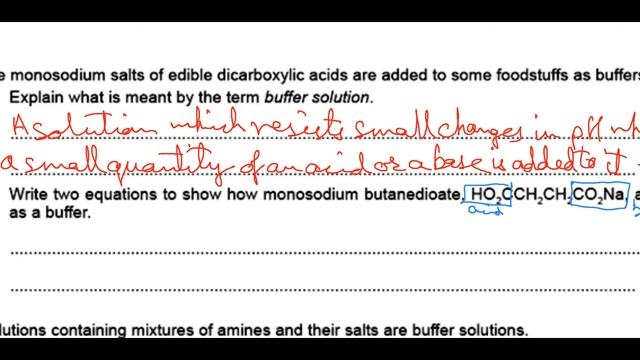 A2 Physical Chemistry Ionic Equilibria Buffer Solutions (01) смотреть онлайн