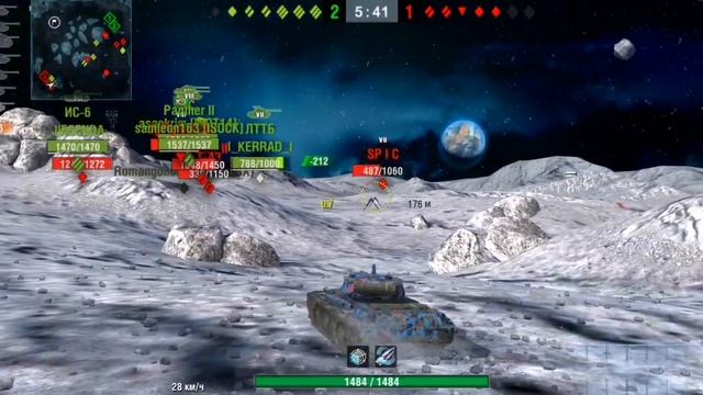 WOT blitz. Т-54 первый образец. Гравитация. Море спокойствия1. Танки блитз.