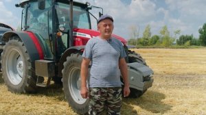 Трактор Massey Ferguson 6713. СХП «Мокрое» (Лебедянский р-н)