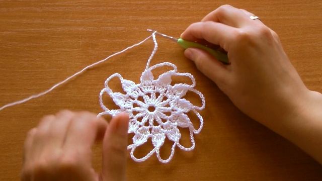 Кружевная САЛФЕТКА Виноград 2 часть