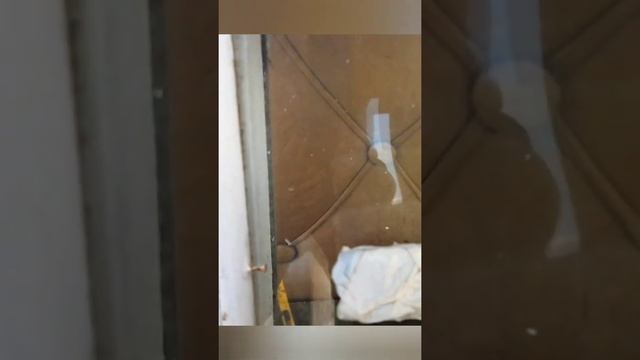 Как забить гвозди в раму со стеклом/ how to hammer nails into a frame with glass