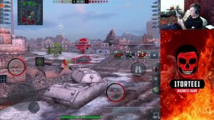 Maus. Выживаем вместе с Chudo8585 WoT Blitz
