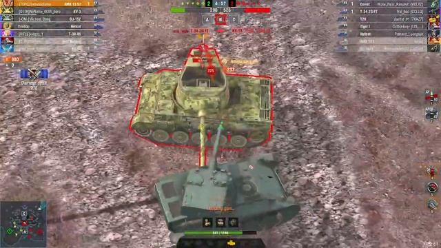 WOT Blitz AMX 13 57 Gameplay: Copperfield смотреть онлайн