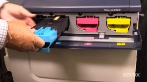 Xerox® PrimeLink® C9065 / C9070 How to Replace the Toner Cartridges.