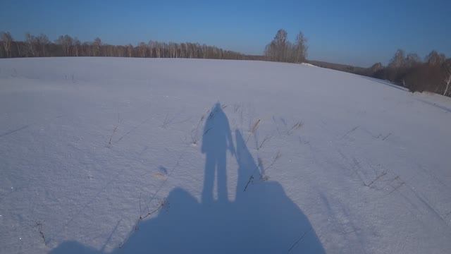 На снегоходе, устье реки Кривушка смотреть онлайн