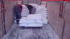 разгрузка муки