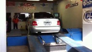 single turbo b5 s4 dyno pulls