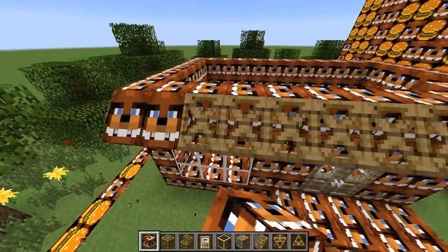 ДОМ ИЗ АНИМТРОНИКОВ ФРЕДДИ ФНАФ ПРОТИВ ДОМ ИЗ ГАМБУРГЕРОВ ~ 100% ТРОЛЛИНГ НЕВИДИМКОЙ НУБИК MINECRAF смотреть онлайн