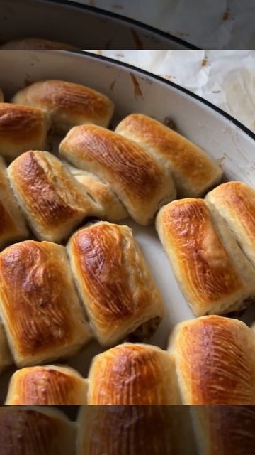 Булочки с начинкой в духовке. Рецепт из Турции. Пирожки из дрожжевого теста смотреть онлайн