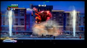 Rampage: Total Destruction Playstation 2 Gameplay