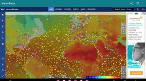 How to display the wind speed on Marine Radar?