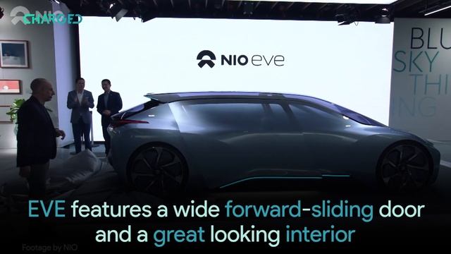 NIO shows off autonomous electric concept vehicle called EVE смотреть онлайн